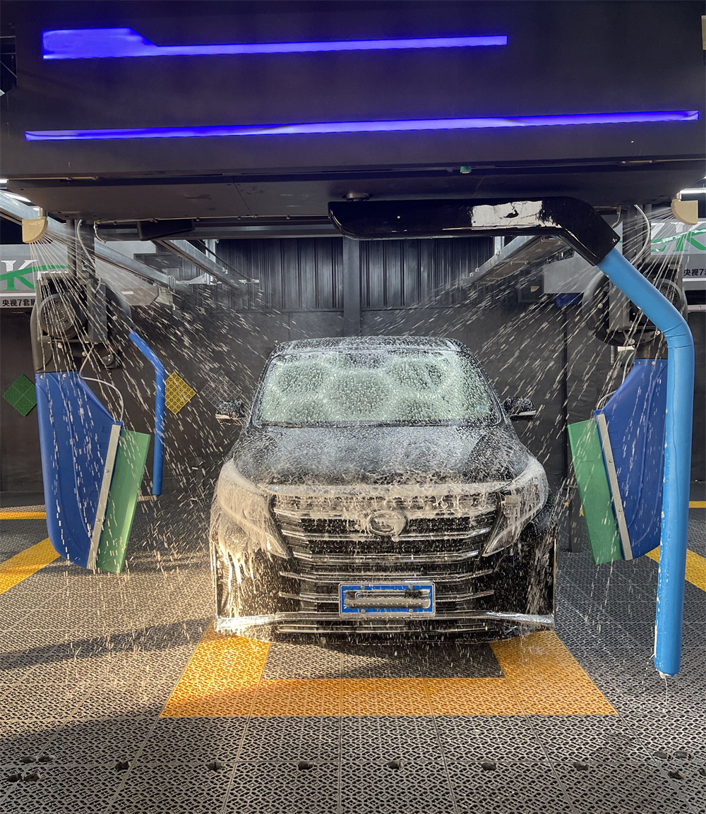 High Quality Automatic touchless car wash machine set with dryer With Systems