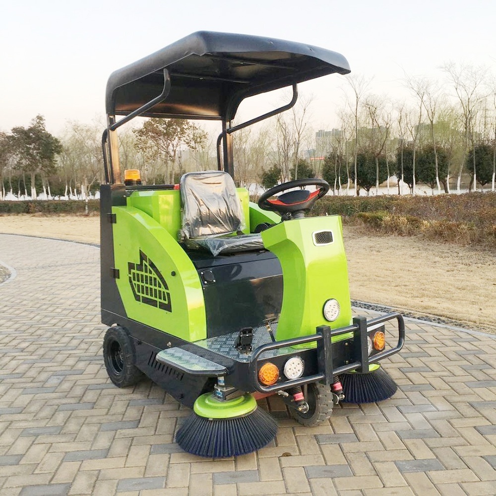 China industrial road sweeper machine street floor sweeper machine Commercial Magnetic ride on Sweeper truck cleaning equipment