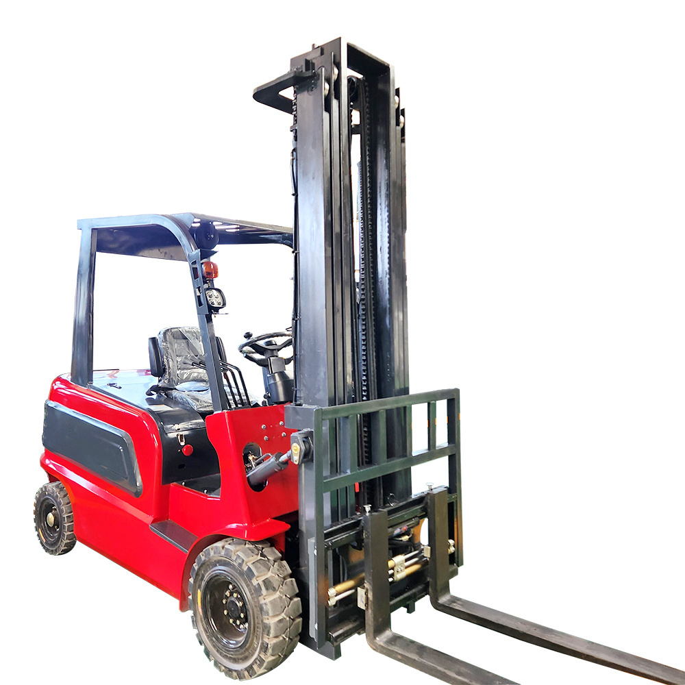 Lithium battery electric forklift 1 1.5 2 2.5 3 ton 5ton forklifts truck container mast factory price for sale