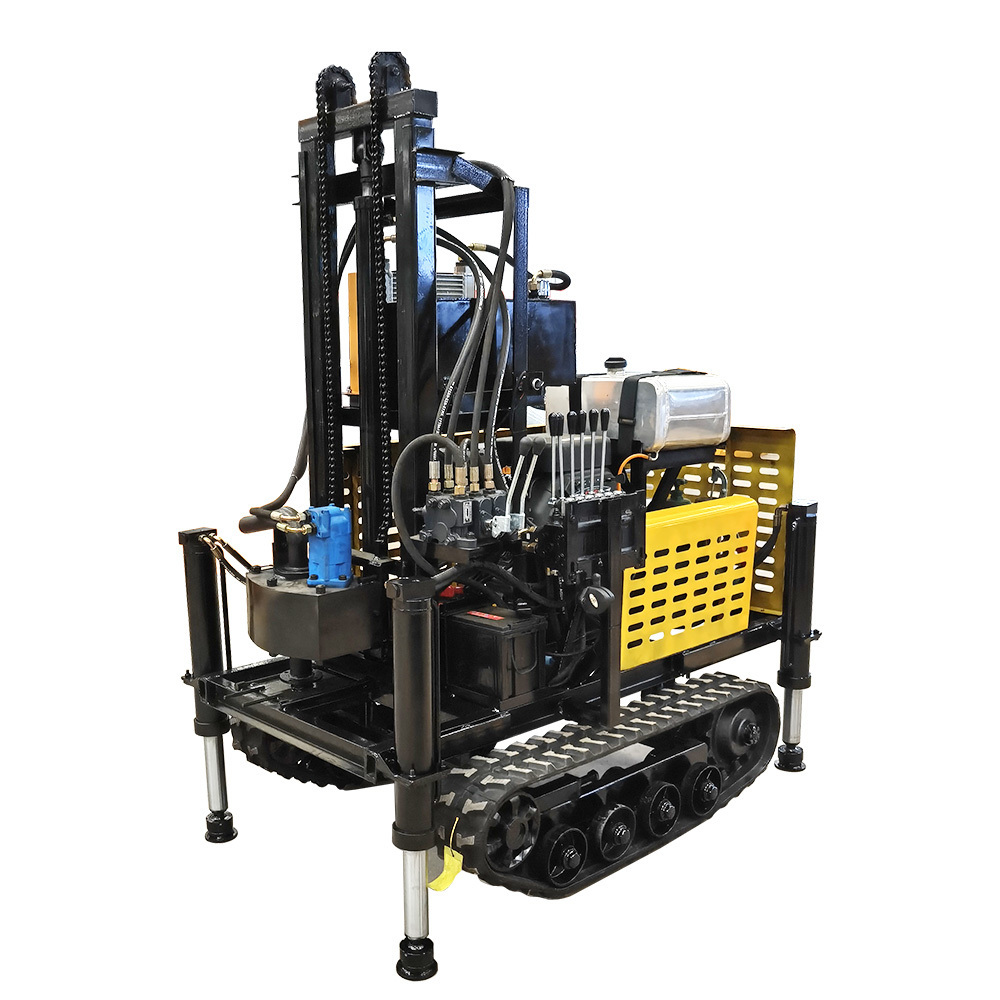 Factory sales of geotechnical hydraulic portable drilling rig diesel water well drilling rig