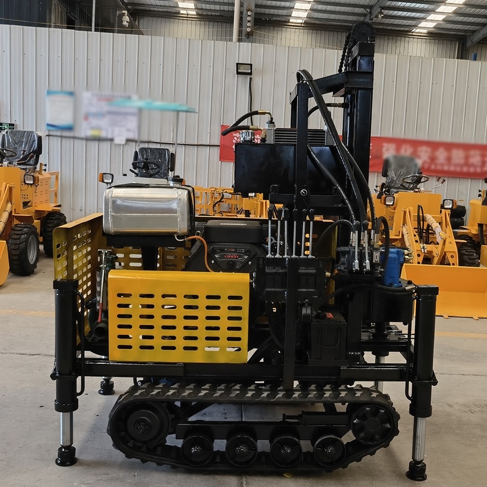 Factory sales of geotechnical hydraulic portable drilling rig diesel water well drilling rig