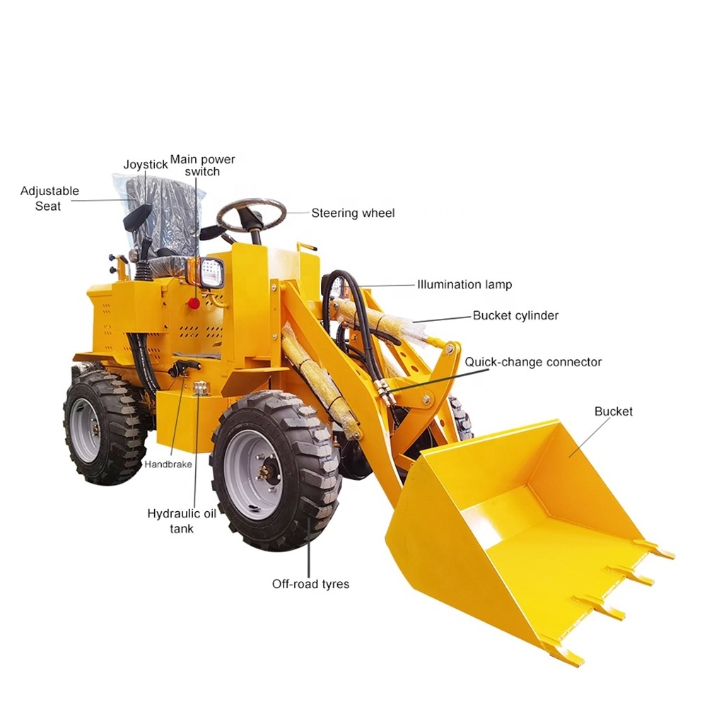 High-end Technology Manufacturing Wheel Loader Mini Cheap Front Loader