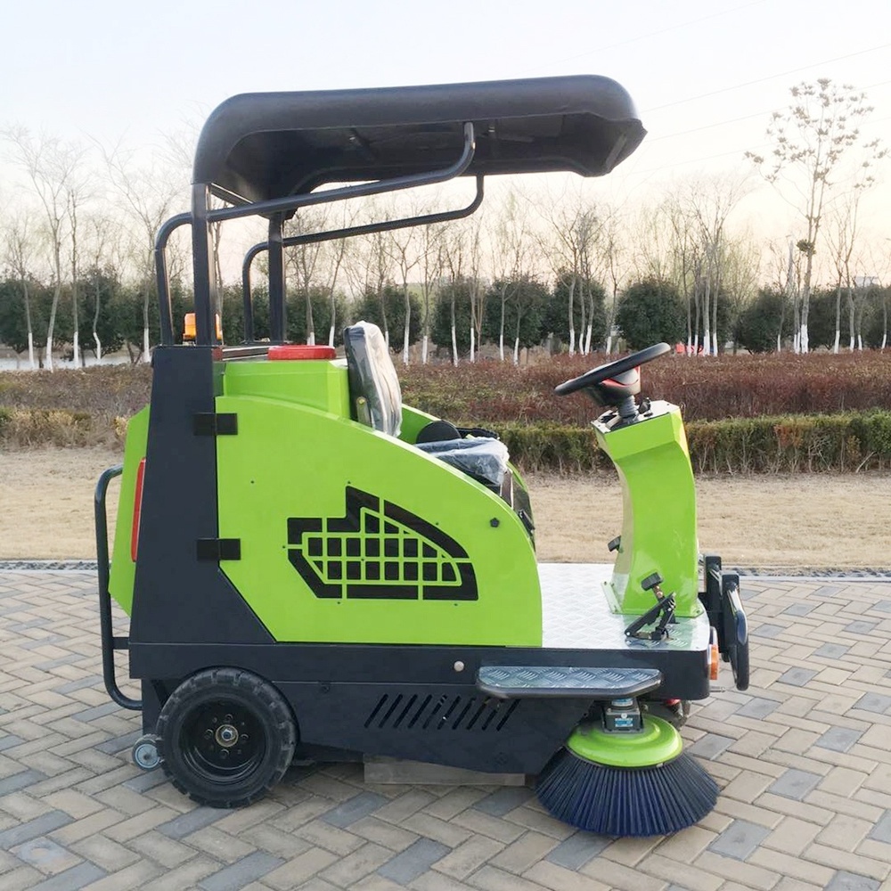 China industrial road sweeper machine street floor sweeper machine Commercial Magnetic ride on Sweeper truck cleaning equipment