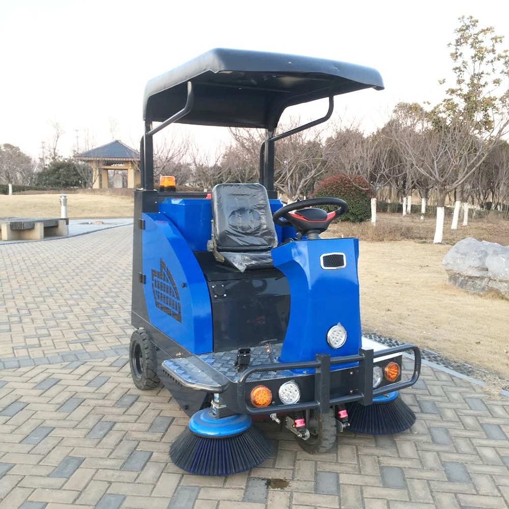 China industrial road sweeper machine street floor sweeper machine Commercial Magnetic ride on Sweeper truck cleaning equipment