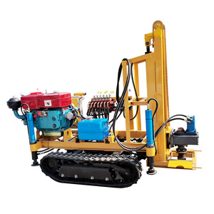 Split type Open-air Down-the-hole Rock Drill for Air Compressor Pneumatic Crawler DTH Drill Rig for Road Construction