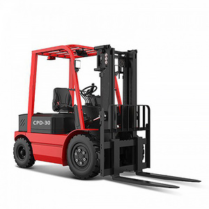 Original electric forklift 1ton 1.5 ton 2T 3T four wheel electric fork lift truck with solid tyres