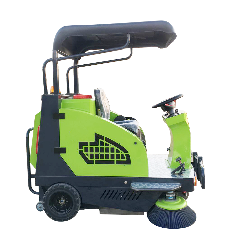 China industrial road sweeper machine street floor sweeper machine Commercial Magnetic ride on Sweeper truck cleaning equipment