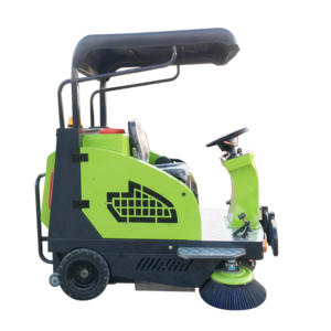 China industrial road sweeper machine street floor sweeper machine Commercial Magnetic ride on Sweeper truck cleaning equipment