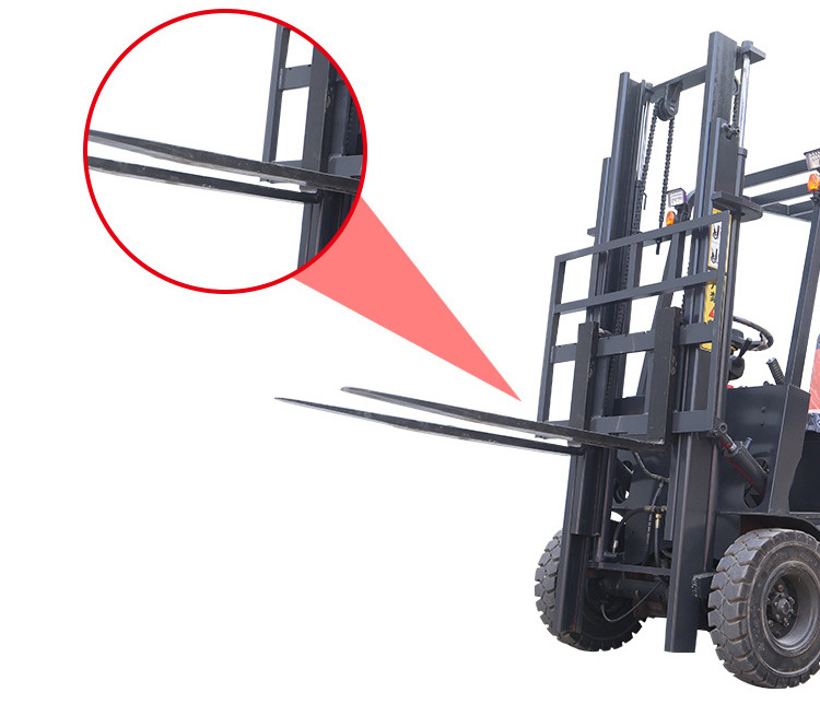 Portable Electric Forklift 3000kg 1 ton 2 ton small Forklift Truck