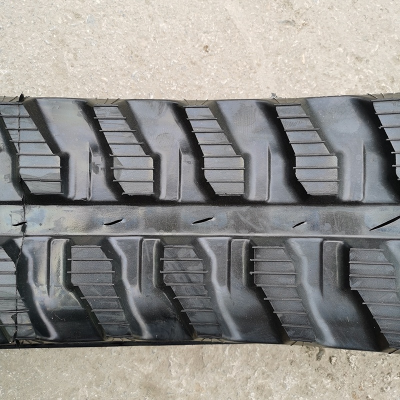 Skid steer loader mini excavator undercarriage small rubber track