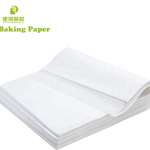 38gsm 39gsm 40gsm 400x600 500x*700mm Silicone Coated Precut Food Baking Custom Parchment Paper