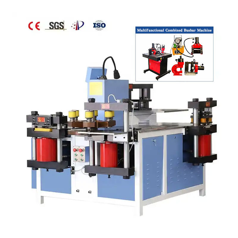 High Quality 3 In 1 Multifunctional Hydraulic Busbar Processing Machine Copper Busbar Cutting Bending Machine Bus bar Machine