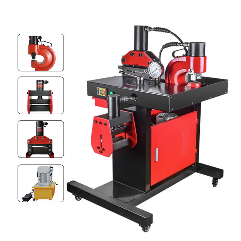 High Quality 3 In 1 Multifunctional Hydraulic Busbar Processing Machine Copper Busbar Cutting Bending Machine Bus bar Machine