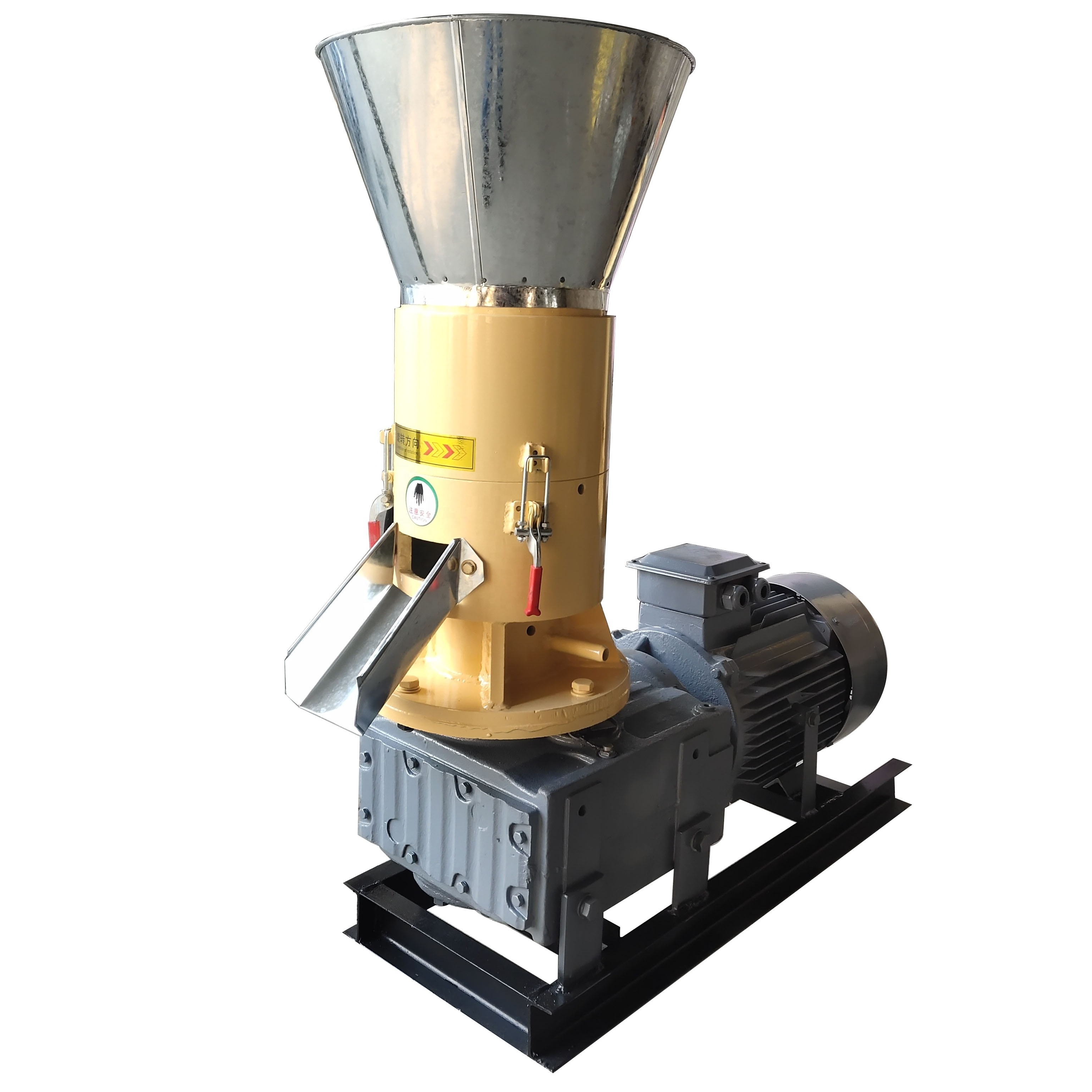 wood pellet line/alfalfa cubes pellet machine/bamboo powder pellet machine animal food extruder biomass wood