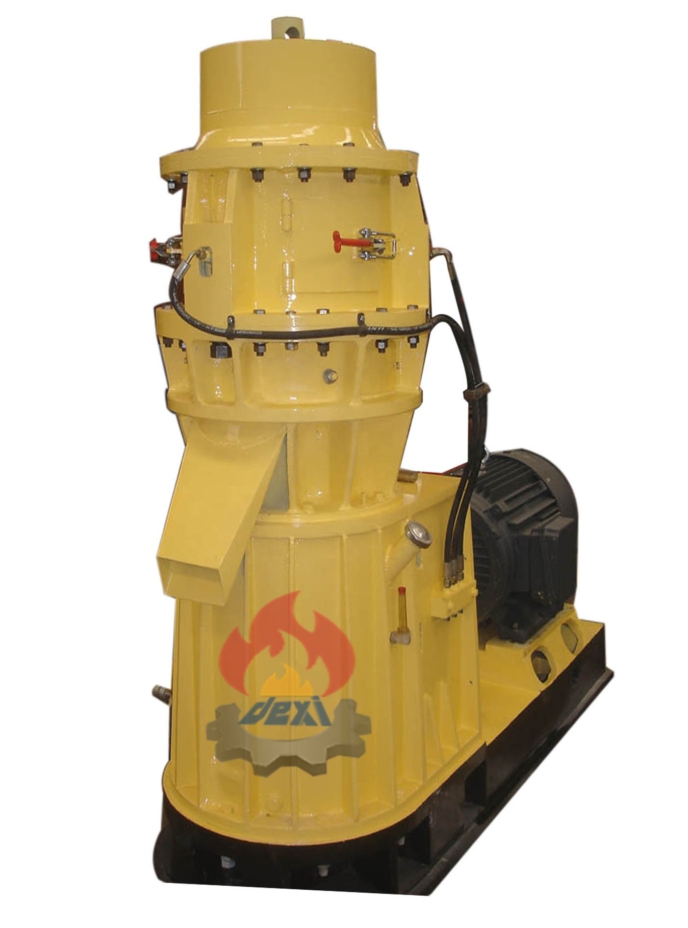 Flat Die Wood Pellet Machine Peanut Shell Chips Biomass Sawdust Organic Fertilizer Pellet machine