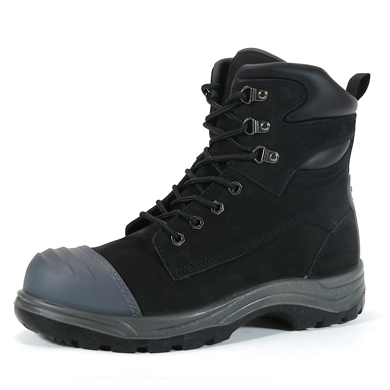 2023 Anti-Crash Anti-Puncture Anti-Static, Anti-Ski, Anti-Oil Steel Toe Heavy Duty Safety Boot Shoes Protective Work Mining Boot