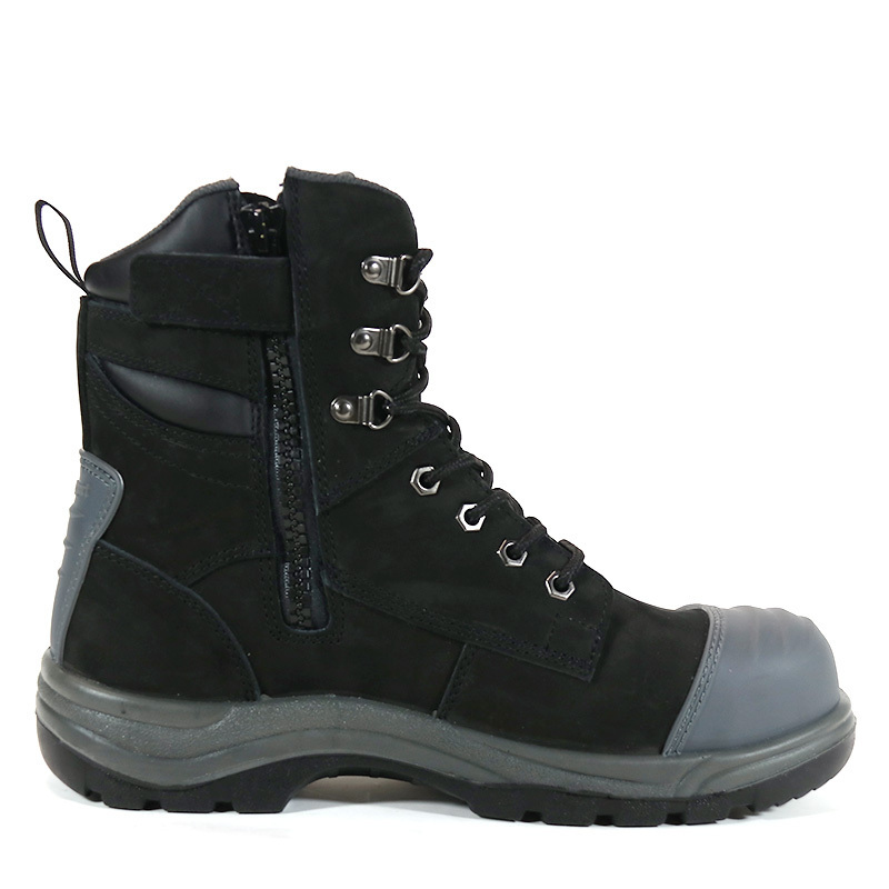 2023 Anti-Crash Anti-Puncture Anti-Static, Anti-Ski, Anti-Oil Steel Toe Heavy Duty Safety Boot Shoes Protective Work Mining Boot