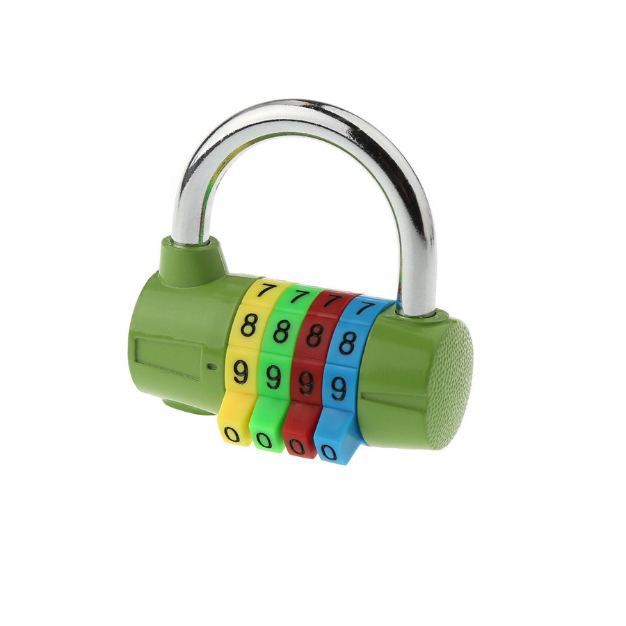 Zinc Alloy Candado Luggage Lock Custom 4 Digit Combination Padlock Gym Pad lock