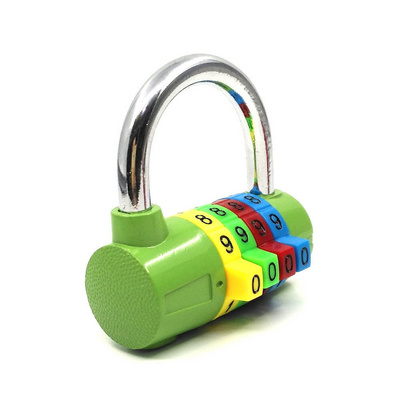 Zinc Alloy Candado Luggage Lock Custom 4 Digit Combination Padlock Gym Pad lock