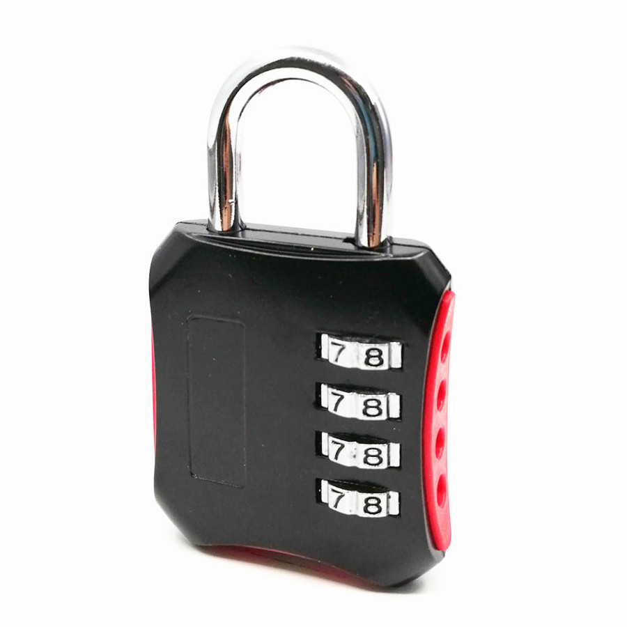 Combination Lock 4 Digit Outdoors Padlock for School Gym Locker Sports Locker  4 Digit Combination Padlock