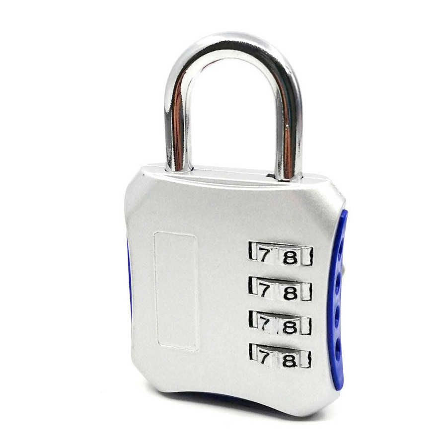 Combination Lock 4 Digit Outdoors Padlock for School Gym Locker Sports Locker  4 Digit Combination Padlock