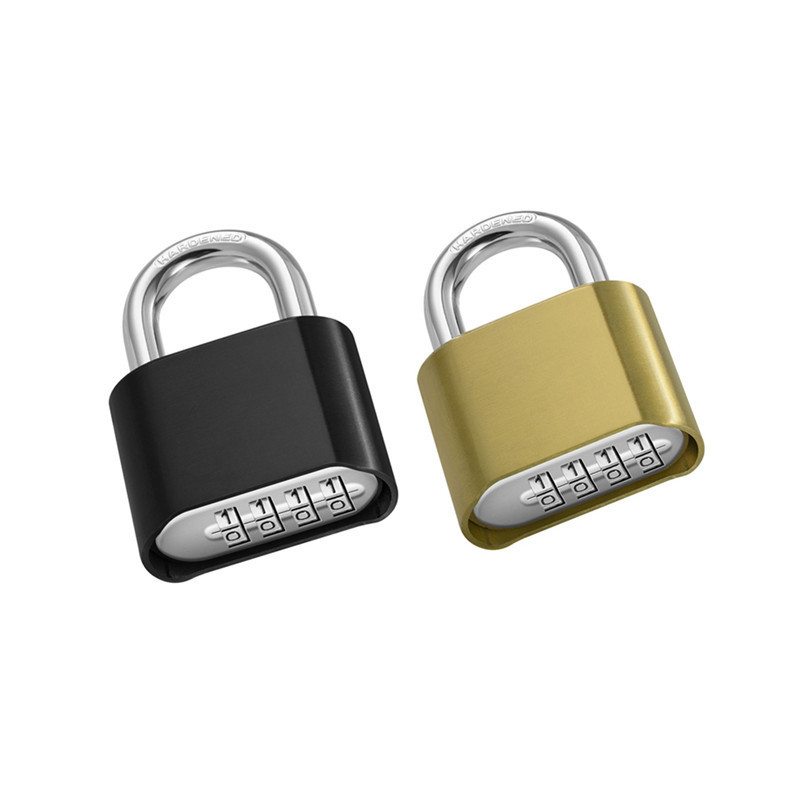 digital Padlock Combination 4 Digital Resettable Weatherproof Combination Lock for Locker