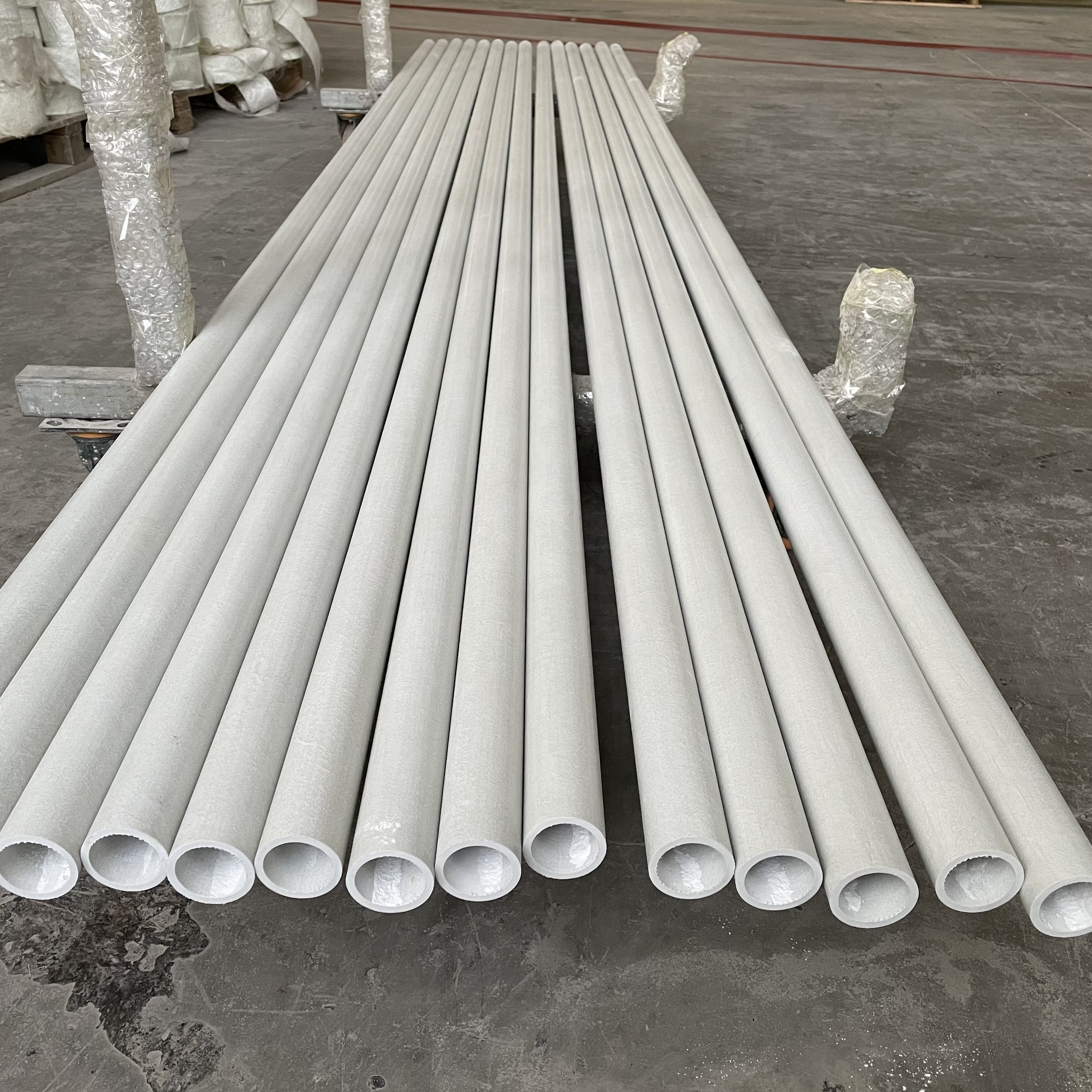 Pultrusion fiberglass profile frp round pipe