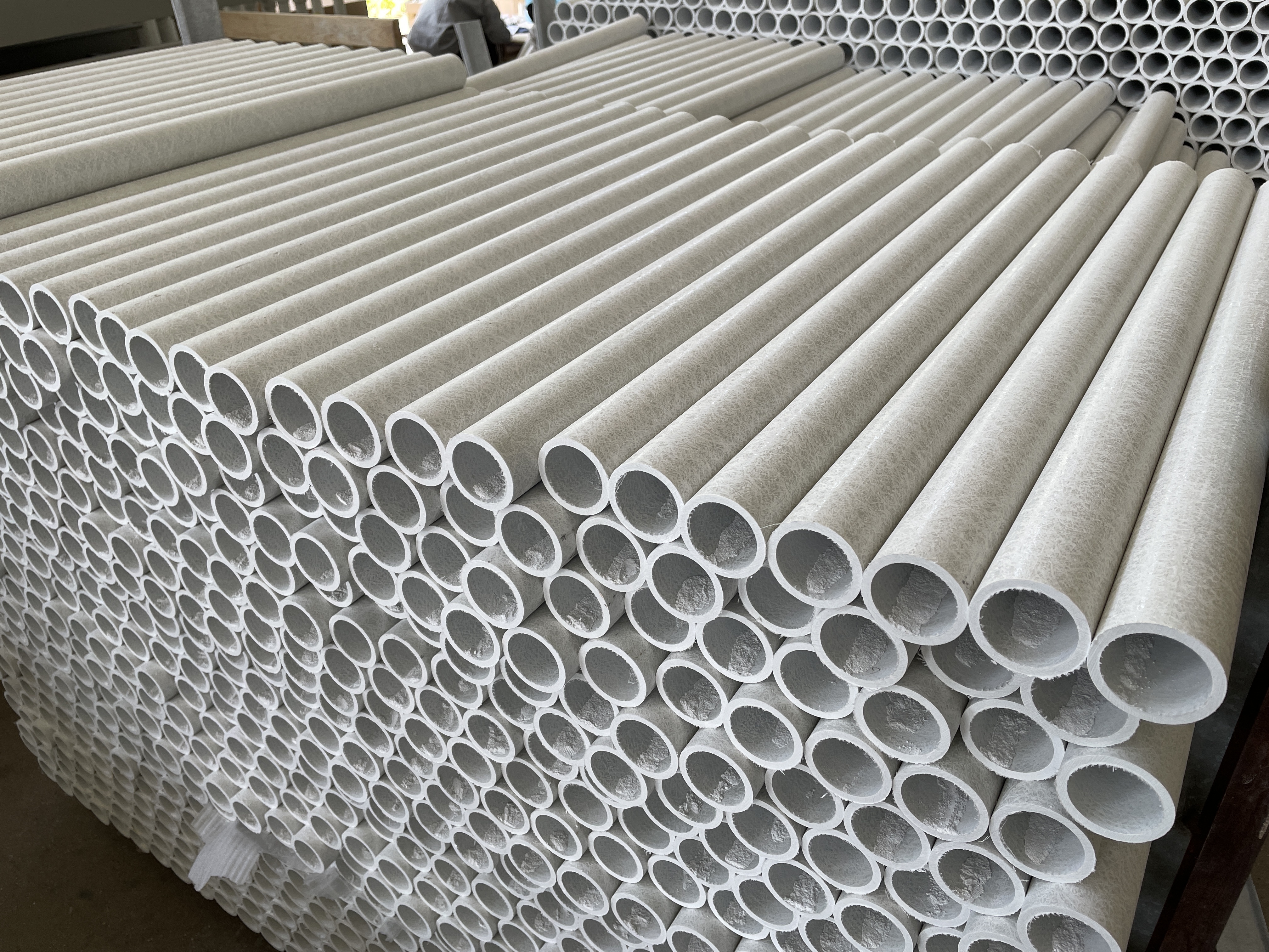 Pultrusion fiberglass profile frp round pipe