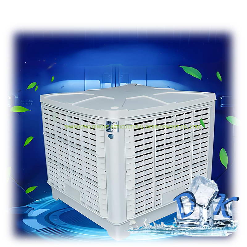 Low price wholesale wet curtain evaporative water air conditioner hot summer exhaust industrial air cooler duct equipment