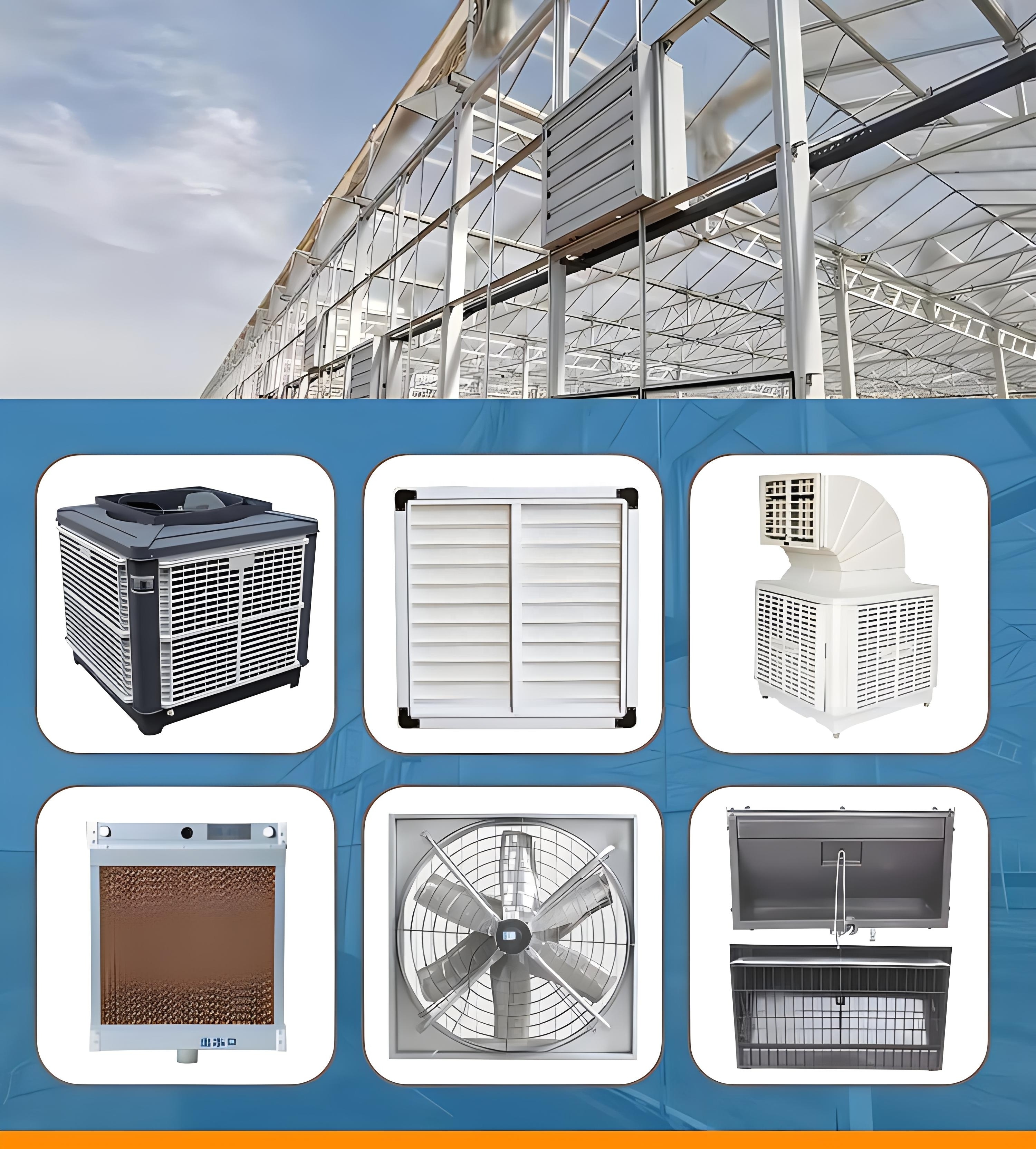 Mount Roof Hang Large Air Flow Ventilation Cooling Fan for Cow/Cattle/Sheep House/Dairy Farm/Shed/Pasture