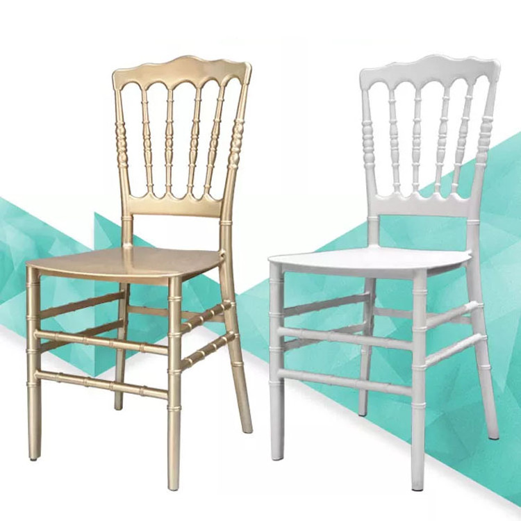 China Factory White Golden Indoor Outdoor Stackable Transparent Bamboo Banquet Plastic Restaurant Dining Hotel Wedding Chairs