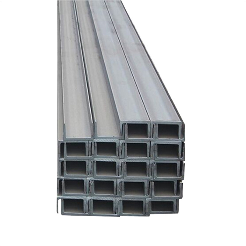 Q355 Dh36 201 304 316l Galvanized Carbon Hot Rolled Stainless Aluminium U Beam Steel C Channel U Channel Steel Channel