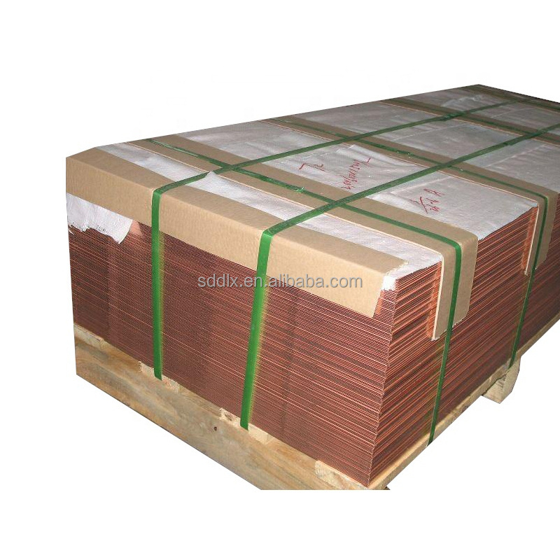 C52150 metal purple red cathode copper sheet 4x8 supplier 99.9% 0.3mm 3mm 5mm 10mm 20mm thickness pure C52150 copper plate