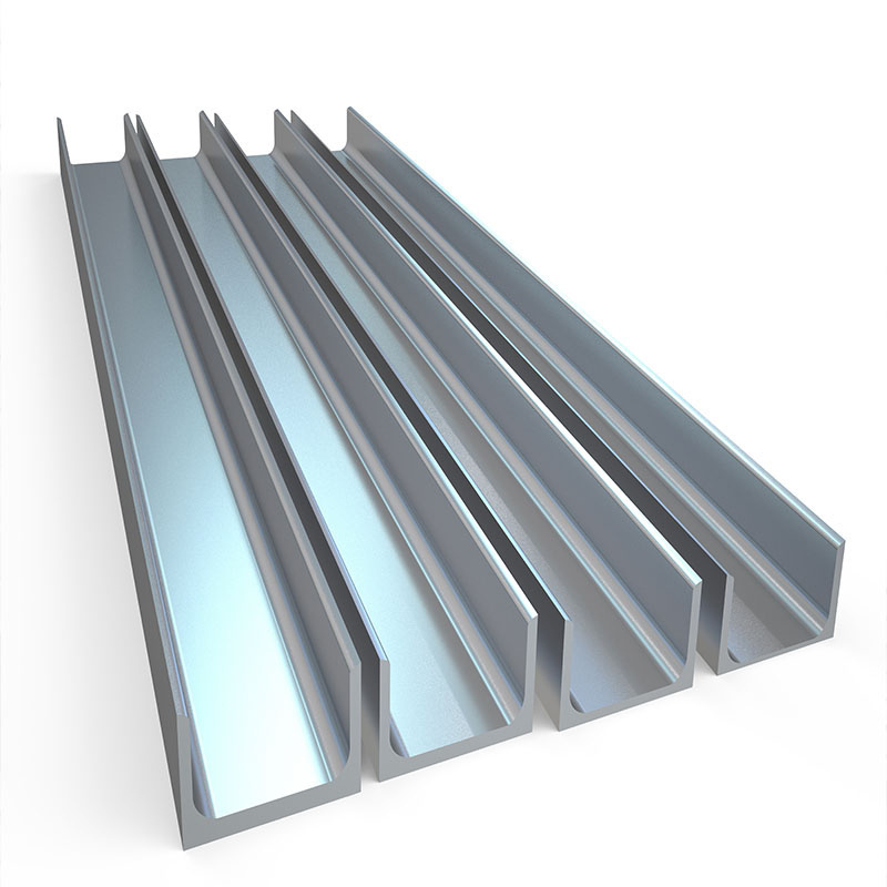 Q355 Dh36 201 304 316l Galvanized Carbon Hot Rolled Stainless Aluminium U Beam Steel C Channel U Channel Steel Channel