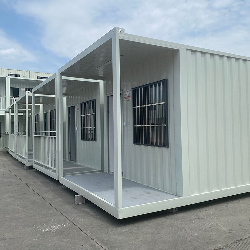 Prefab  fast build prefab house 20ft 40ft modular folding Container Hotel House  small tiny container house home office