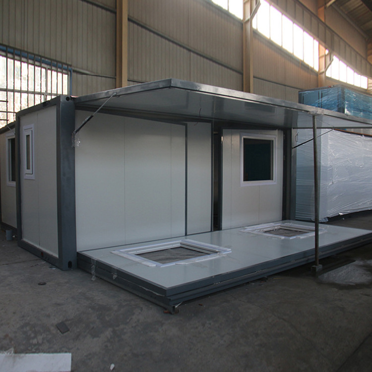 china prefabricated steel 20th container house shipping container homes for sale