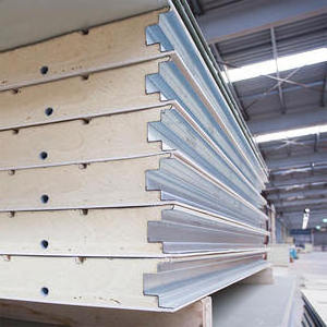 Color Coated Steel Sheets High Heat Resistance Wall Panel Polyurethane Sandwich Panels Light weight Concrete Roof Panels