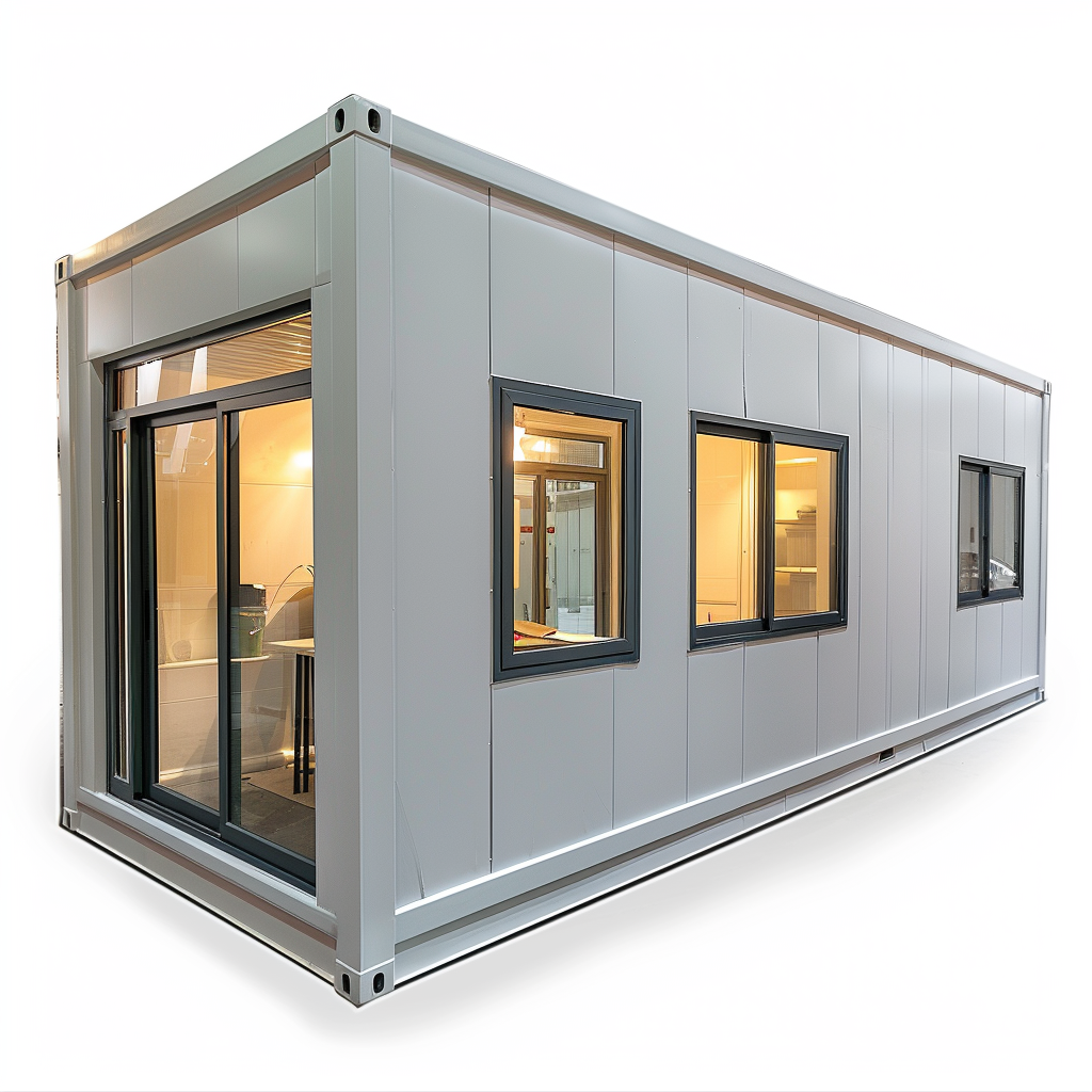 Prefab  fast build prefab house 20ft 40ft modular folding Container Hotel House  small tiny container house home office