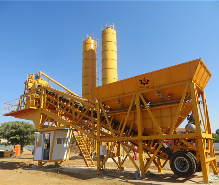 Portable aggregate batching bin gravel sand stone aggregate mobile storage batcher