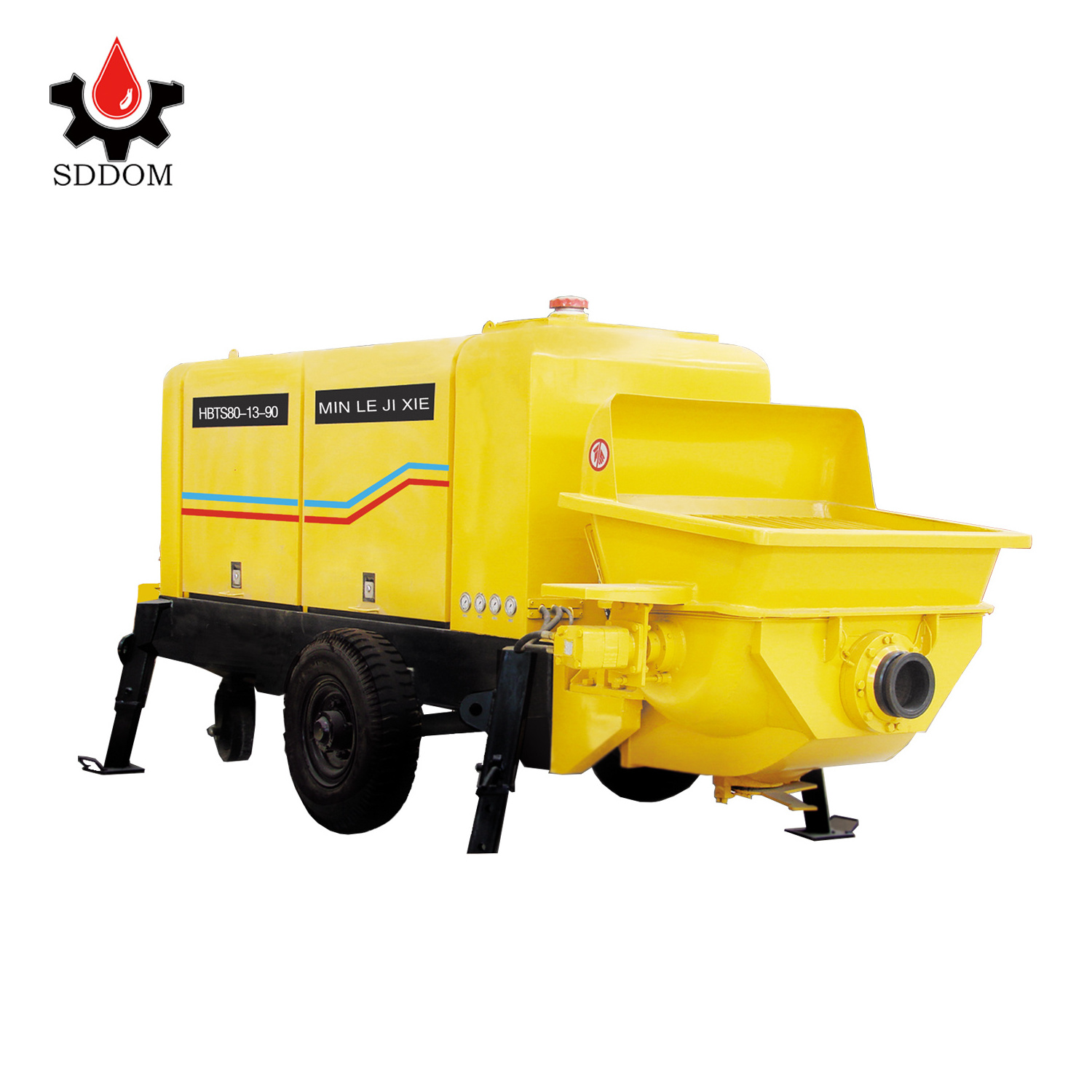 beton grouting pumping  machines  mini diesel used  truck mounted portable  mini sany concrete pump