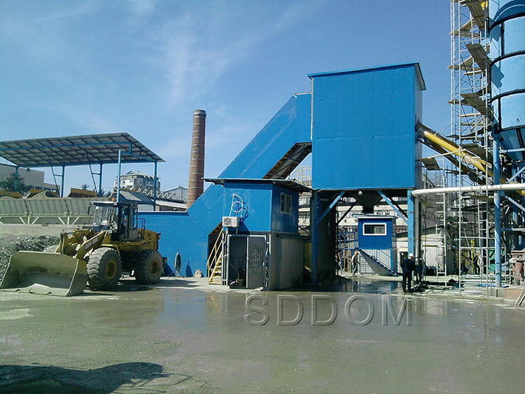 sddom factory price building work station concrete equipment HZS25 bhs mobile small rmc concrete batching plant price