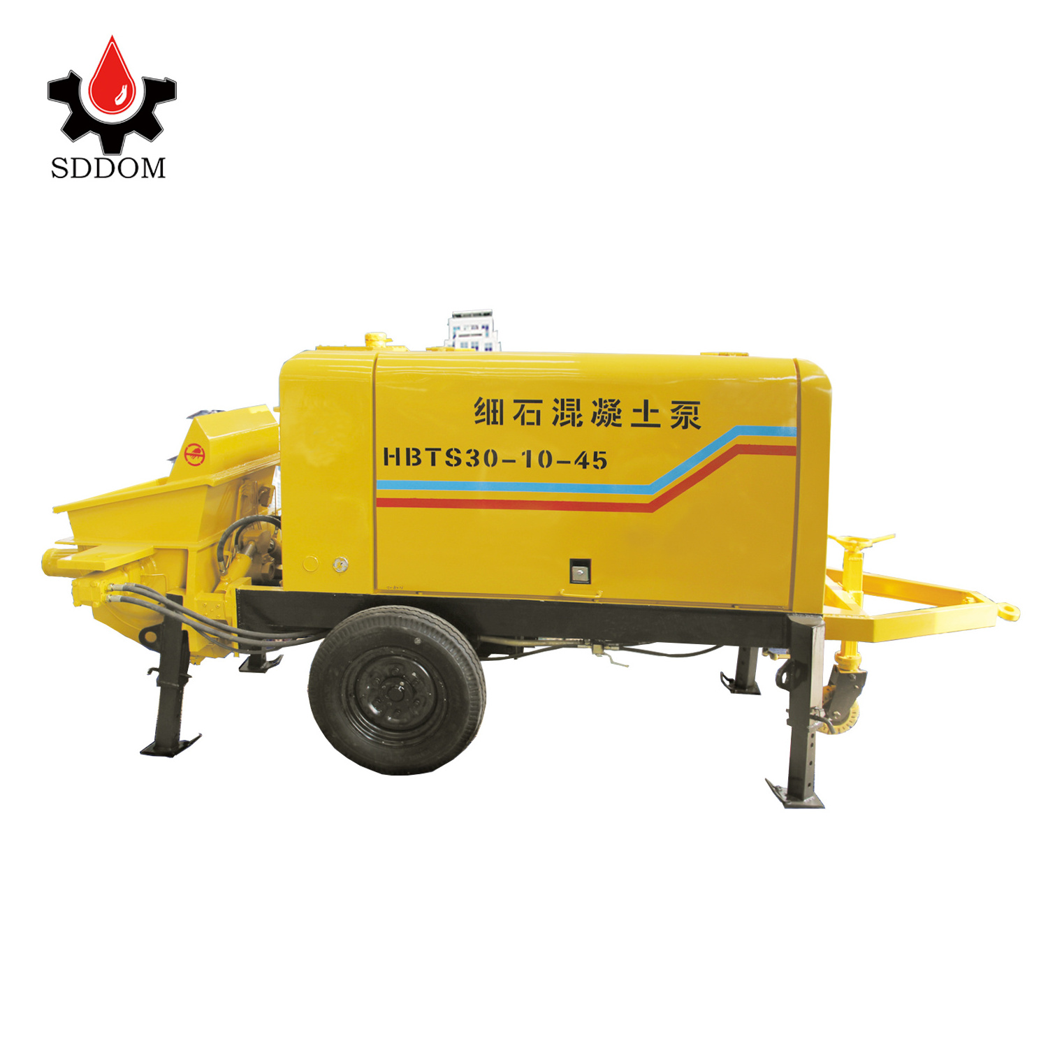 beton grouting pumping  machines  mini diesel used  truck mounted portable  mini sany concrete pump