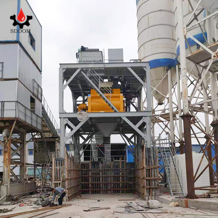 China Factory manufacturer  hzs 25 35 to 180 m3/h ready mixed mini concrete batching plant