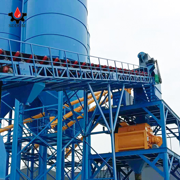 China Factory manufacturer  hzs 25 35 to 180 m3/h ready mixed mini concrete batching plant