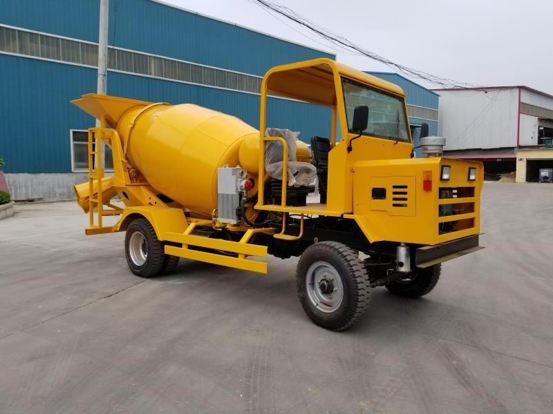 6m3 Right Rudder Concrete Mixer Truck