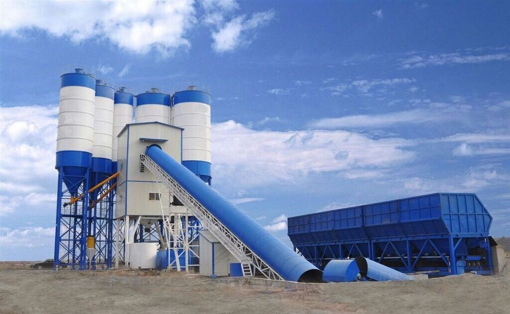 sddom factory price building work station concrete equipment HZS25 bhs mobile small rmc concrete batching plant price