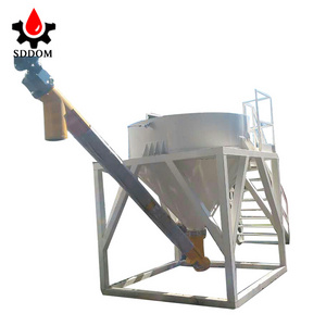 small top opening mini 3m3 jumbo big bag welded cement storage silo price