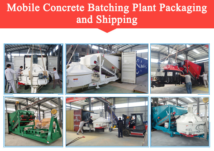 3d house printer concrete construction manufacture for sale small wet mix mini mobile concrete batching plant price