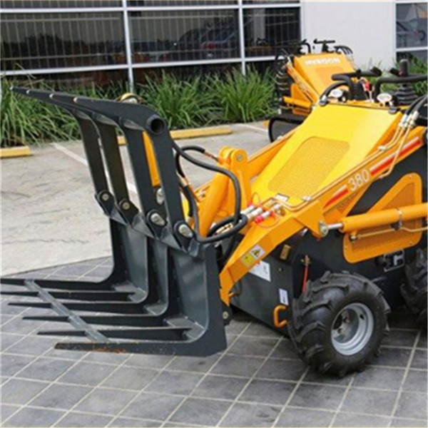 skid steer loader mini skid steer collocate buckets Bulldozers Filler Rippers Forks Snow blower Agitator Trailer Hammer