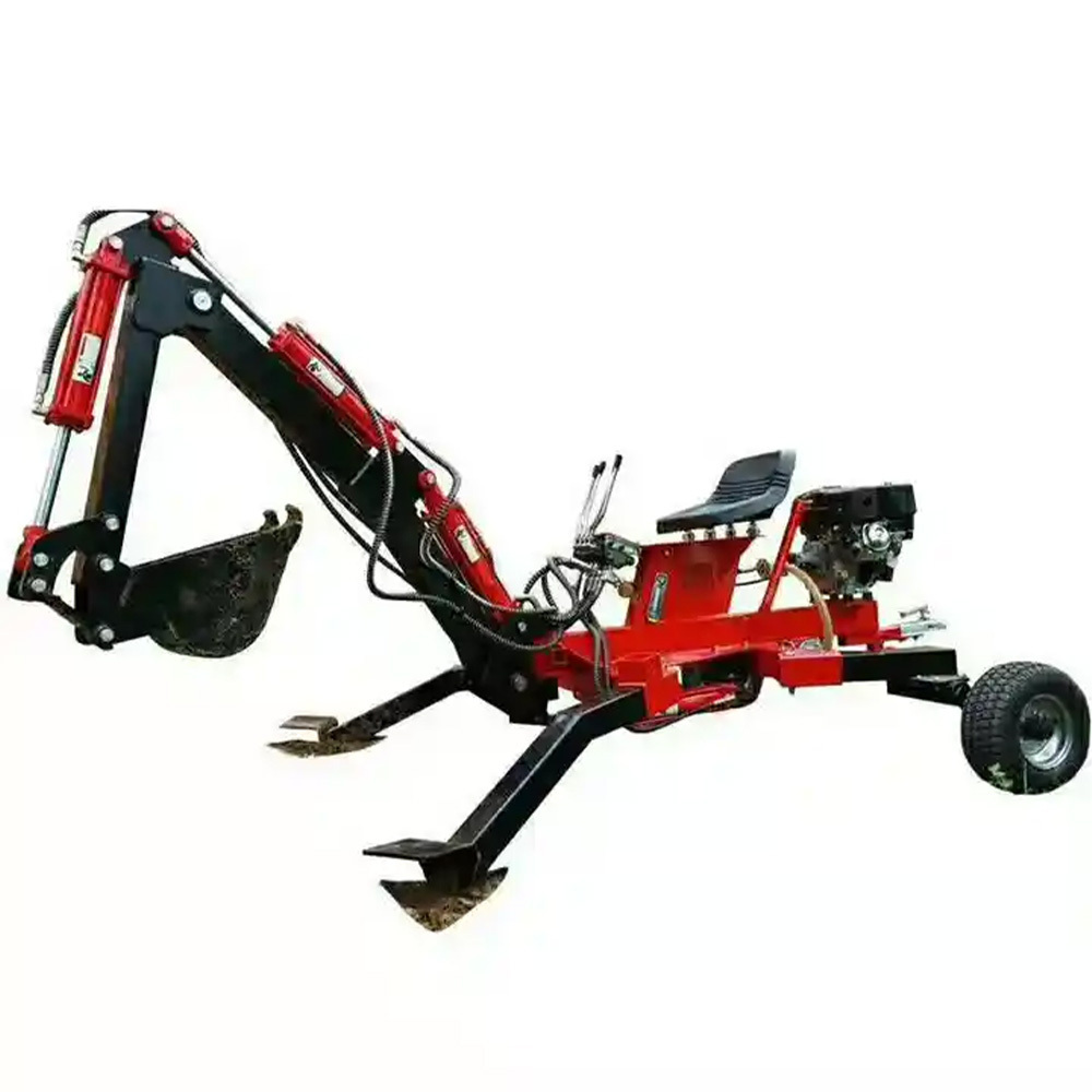 smallest excavator Agriculture Machinery Mini Excavator Towable Backhoe Price